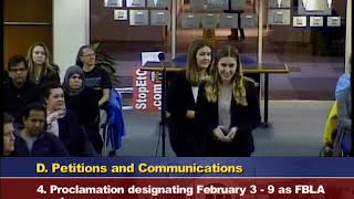 Monday, February 4th, 2019 Village of Gurnee Regular Board Meeting