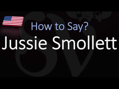 Jussie Smollett을 어떻게 발음합니까? (바르게)