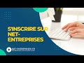 Sinscrire sur netentreprises  procdure du candidat administrateur