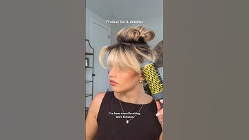 How I do my classic blowout | product & detailed #blowout #blowouttutorial