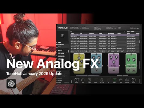 New Analog FX in ToneHub | Delay, Chorus & Tremolo
