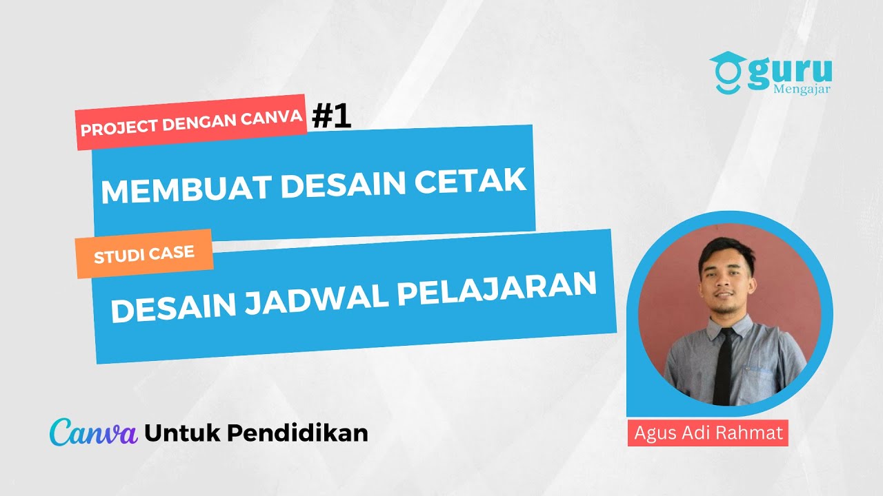 Membuat desain jadwal pelajaran dengan canva 