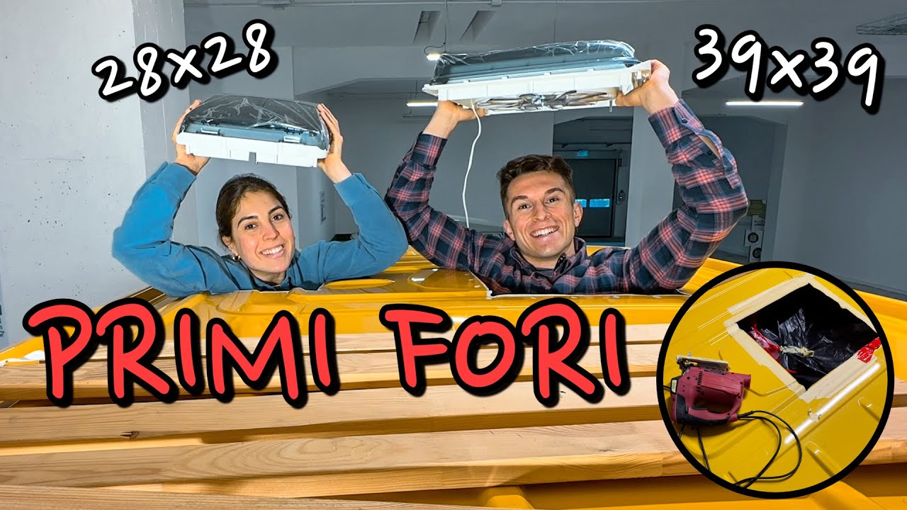 Installare un oblò in un VAN