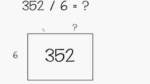 Area Model of Division 4.NBT.6