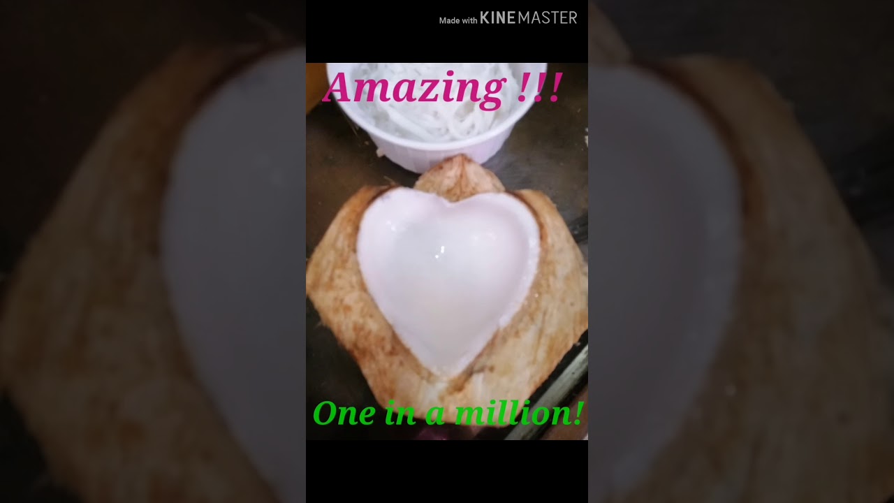 Amazing Heart Coconut YouTube