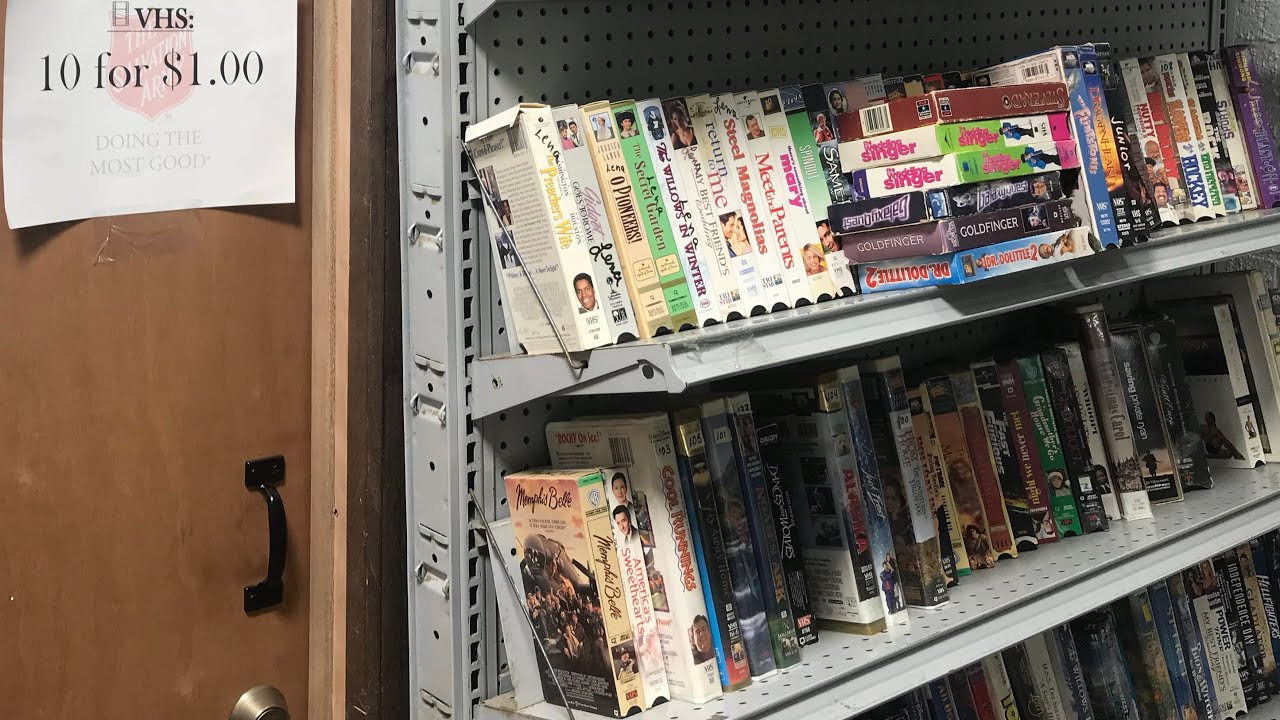 10 for $1 VHS Hunting on TAPE HUNTERS!