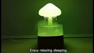 Amazon hot selling rain cloud Raindrop Diffuser increase releaxing sleep