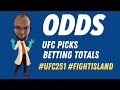 UFC Predictions | UFC 251 Picks | Betting Totals Overs & Unders | Fight Island | July 11, 2020