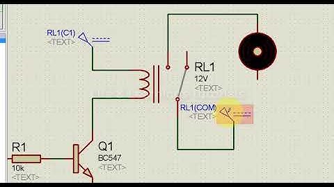 Atmega16 Tutorial 12-An Electromagnetic Device (Relay) Interfacing