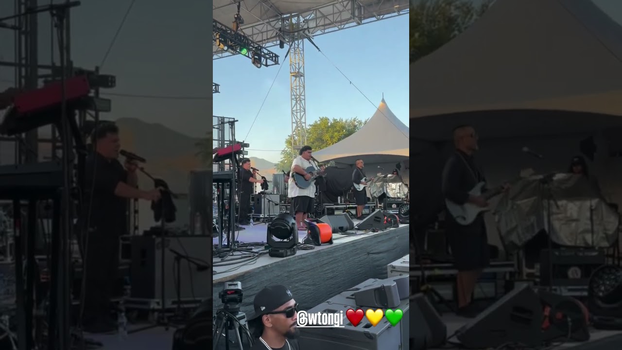 Iam Tongi Singing "Is This Love" by Bob Marley - Utah Concert