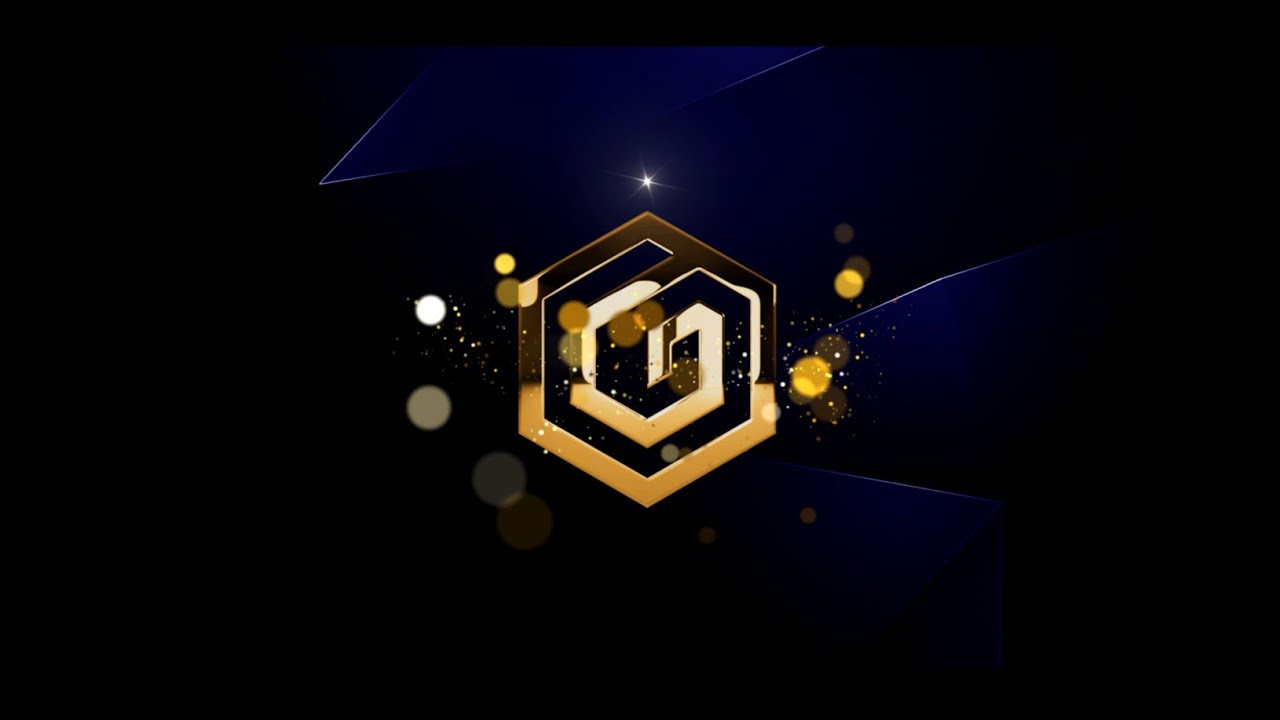 Simple Golden Particle Logo Animation After Effects | No Plugins - YouTube