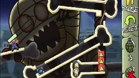 Fragger Monster Dash Level 17 - Solution Walkthrough