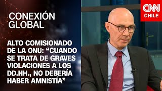 Estallido social: Alto comisionado ONU se opone a ley de amnistía por violación de DD.HH.