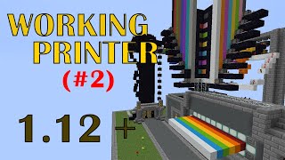 MINECRAFT REDSTONE PRINTER SHOWCASE (#2)
