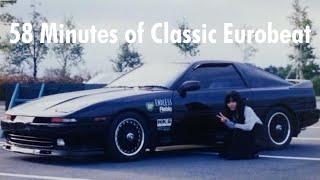 58 Minutes of Classic Eurobeat for Celebrating 100k and Bipping and Bopping and Drifting and Driving