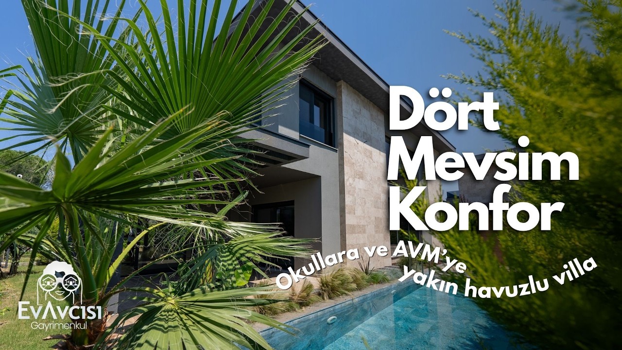 Kuşadası'nda Denize, AVM ve Okullara Yakın, 6+2 Villa | Kuşadası Satılık Villa — YouTube