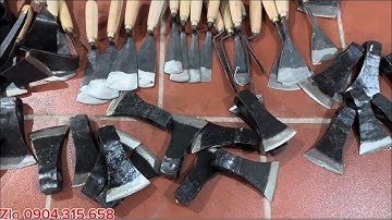 BÚA BỔ CỦI,CUỐC NHÍP ,DẦM CỎ, DẦM ĐÁNH CÂY RÈN TỪ THÉP NHÍP.lh 0904.315.658