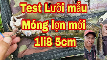Lưỡi Câu Cá Lóc Ar15 1li8 5cm.@LeKhaiFishing