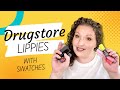 CALLING ALL DRUGSTORE LIPPIES | with SWATCHES