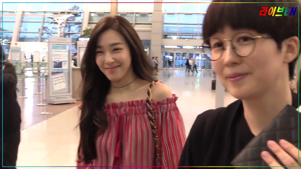 170421 Tiffany at Incheon Airport heading to Los Angeles (California, USA)