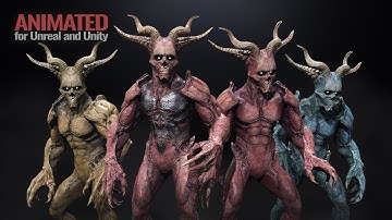 Intelligent Alien Race Demon Boss