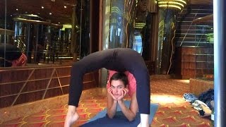 Nina Burri on the MS Veendam! A Contortion-Cruise-Adventure, Part 2