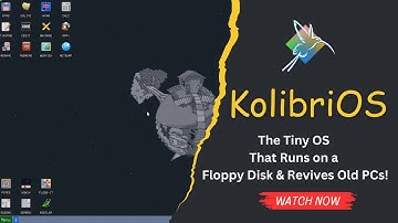 KolibriOS: The Tiny OS That Runs on a Floppy Disk and Revives Old PCs!