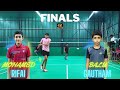 Mohamed rifai vs balu gautham  lining junior championship 2024  finals  bs u15  tirunelveli