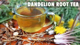 DANDELION ROOT TEA (both fresh & dried)