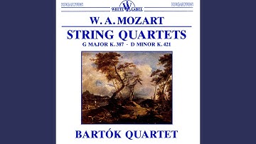 String Quartet in G Major K.387: III. Andante cantabile