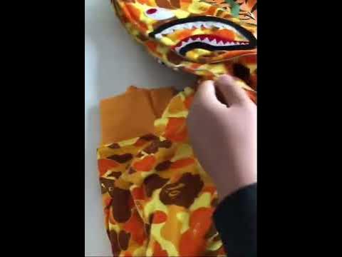 Зип худи Bape - YouTube