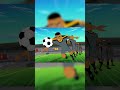 STUNNING Free Kick - Best Goals, Moments, Skills | Supa Strikas Soccer Cartoon | Football #shorts