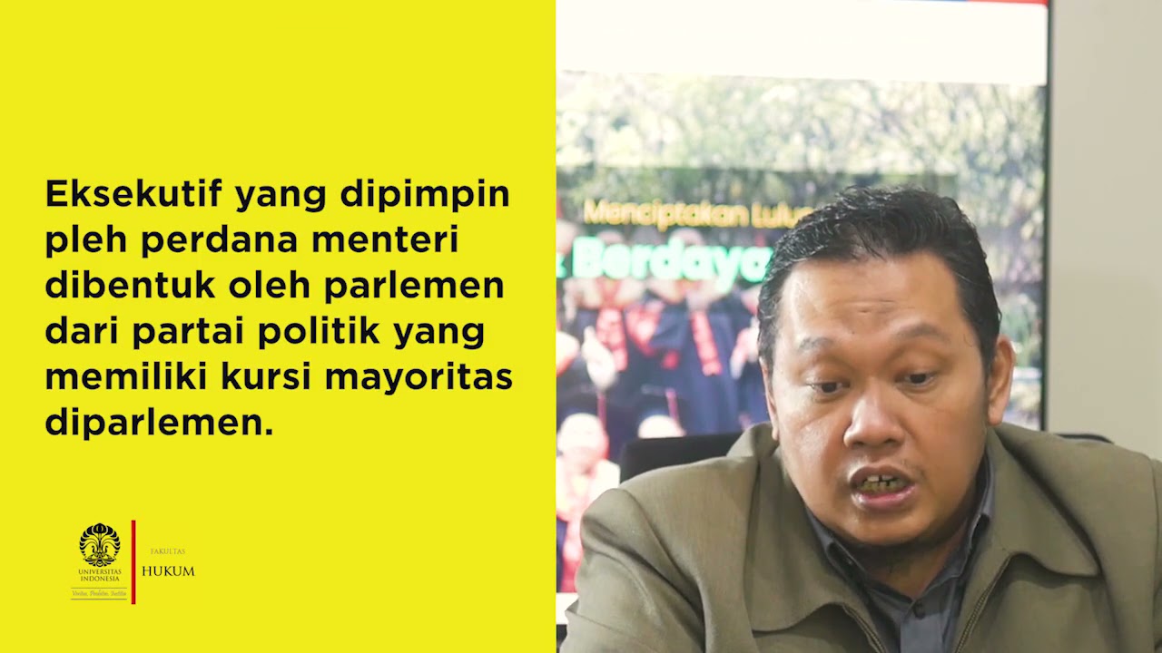 Teori Sistem Pemerintahan dan Sistem Pemerintahan di Indonesia - Dr. Fitra Arsil S.H., M.H.