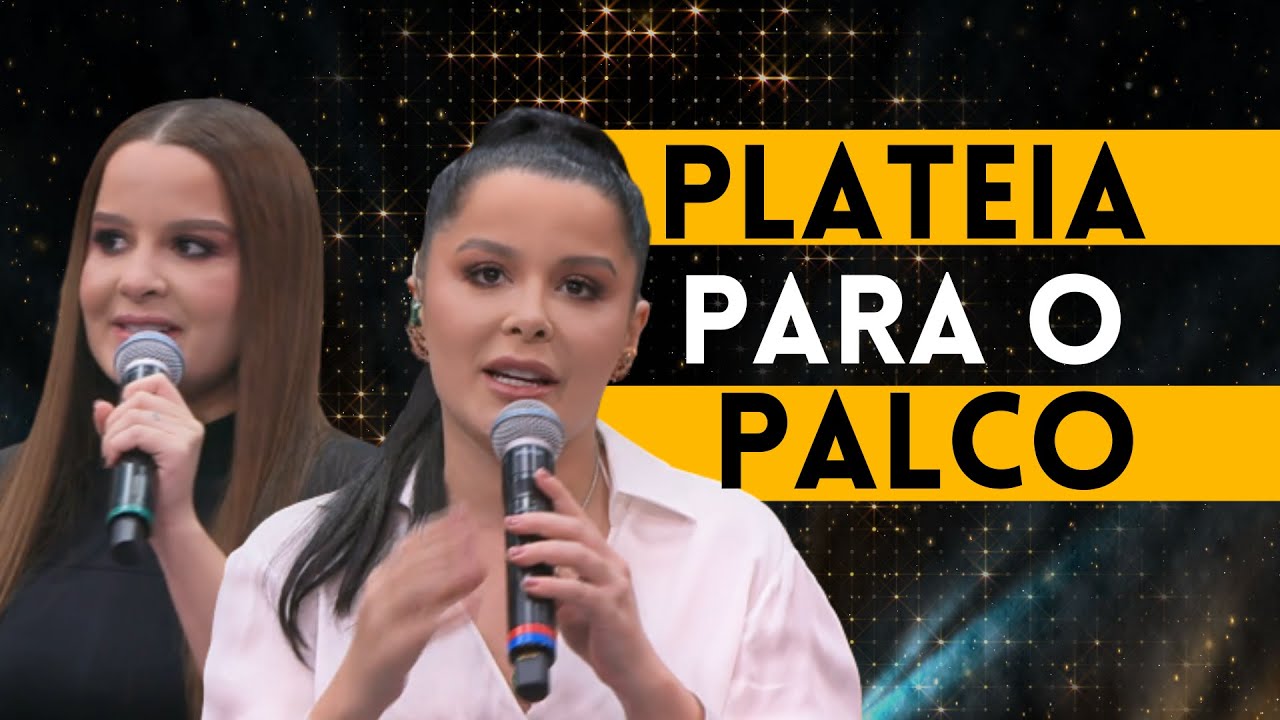 Primeira vez de Maiara e Maraisa no Faustão foi na plateia