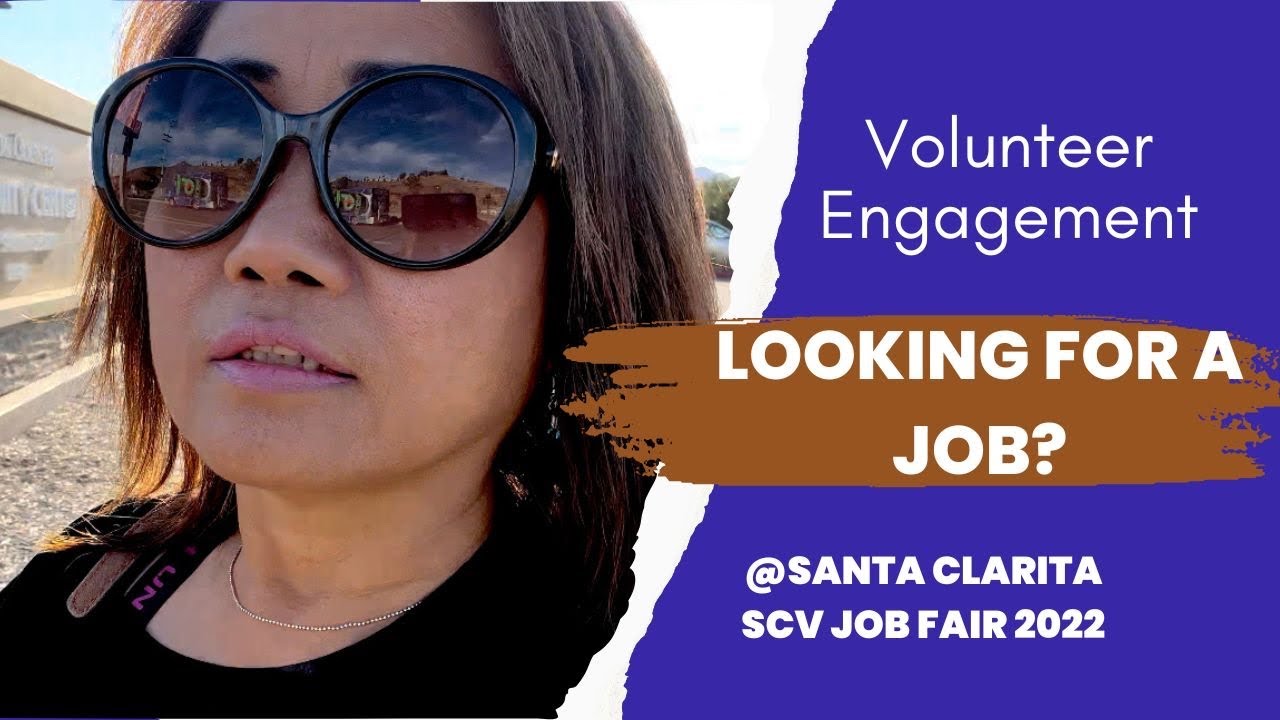 Lucky! This is How We do Volunteering Work at Santa Clarita Job Fair