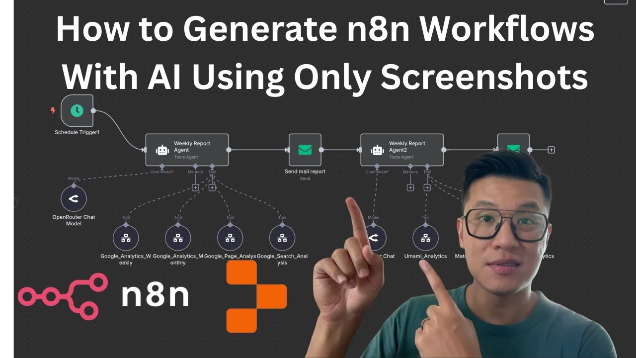 How to Generate n8n Workflows With AI Using Only Screenshots