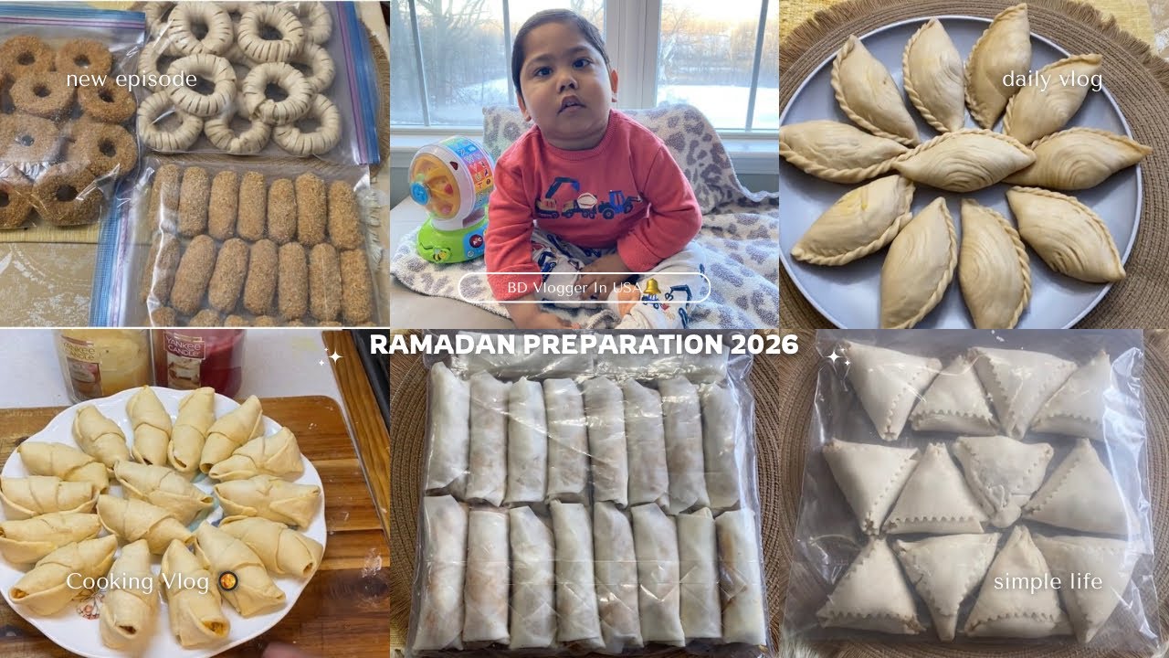 আমেরিকার ব্যস্ত জীবনে আমরা রমজানের জন্য কি কি প্রস্তুতি নিলাম 🕋📿 BD Vlogger In USA