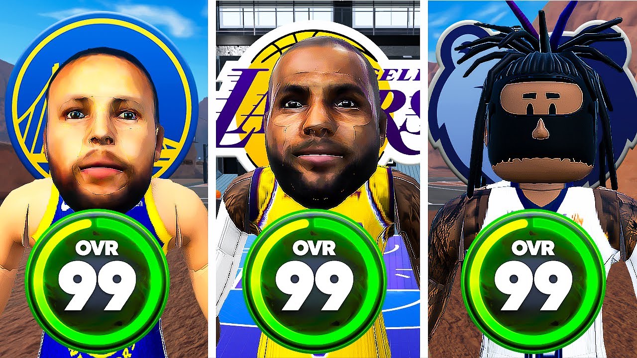 I Used EVERY NBA PLAYER in Roblox Basketball..