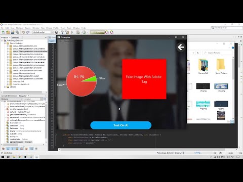 AI IMAGE DETECTOR IN JAVA AND JAVAFX WITH SOURCE CODE