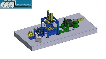 Compacting & strapping for wire coils