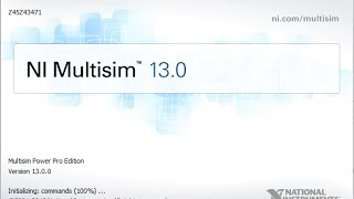 download, install and activate Multisim 13