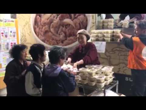 熊本地震・熊本県益城町ですき家炊き出し