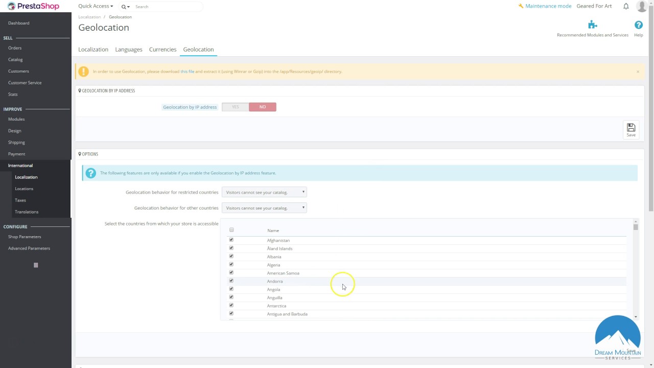 Prestashop 1.7 - Setting up Shipping, Payments, and Taxes - 4 - YouTube