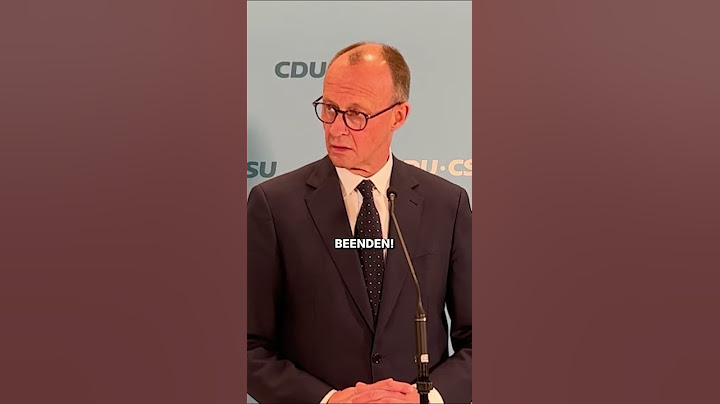 Friedrich Merz: "Wir werden diesen Zustand beenden." #cdu #politikwechsel #merz