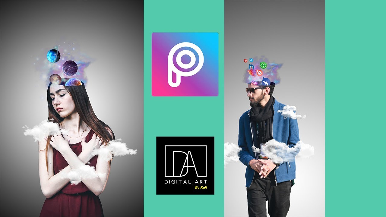 PicsArt Galaxy Head Editing ll PicsArt Editting ll PicsArt Editing Tutorial