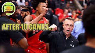 The Raptors are making the same mistake again - Stats \& analytic trends after 10 games