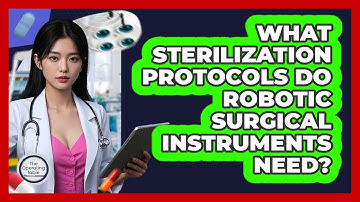 What Sterilization Protocols Do Robotic Surgical Instruments Need? - The Operating Table