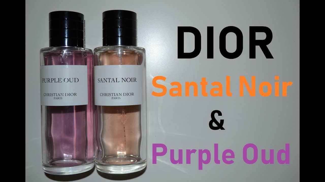 dior purple oud review