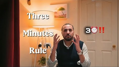 Stop Over-Explaining! How to Make People Actually Listen (The 3-Minute Rule Explained)