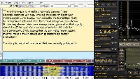 5850 kHz SW Radiogram program 140 Feb 23,2020 0800 UTC